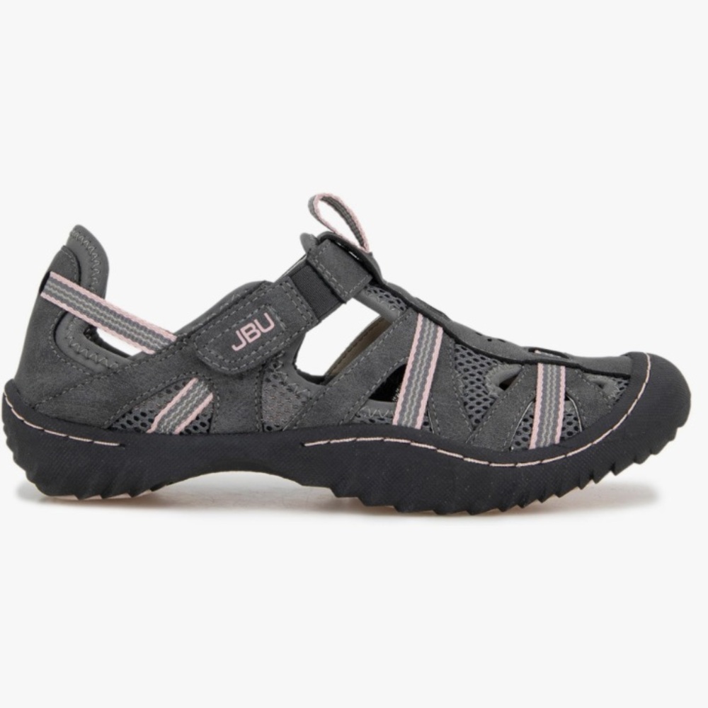 J Sport by Jambu grey pink Size 11 hiking active sandals NWOT - Picture 6 of 6